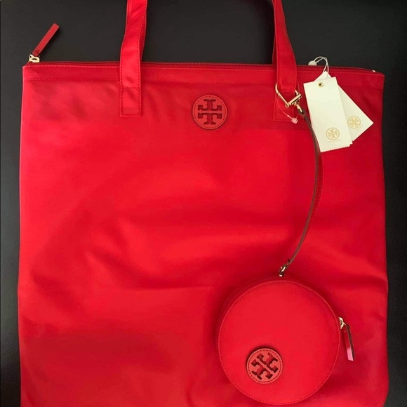 TORY Tote Bag with Coinpurse 🌺🌺🌺 - Picture 2 of 2